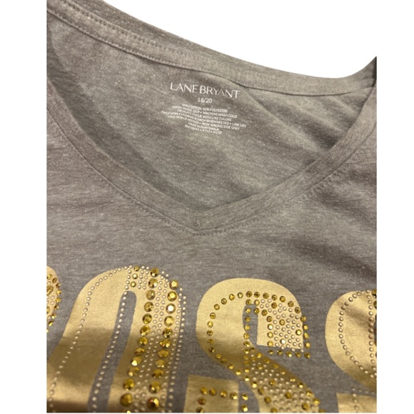 Lane Bryant BOSS T-Shirt size 18/20 - Picture 3 of 4